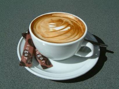 Perfect flat white in Napier